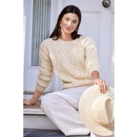 LANA GROSSA Pullover mit Querrippenmuster CARA | Modell - 5 LG.9230222.5- Modell-Paket