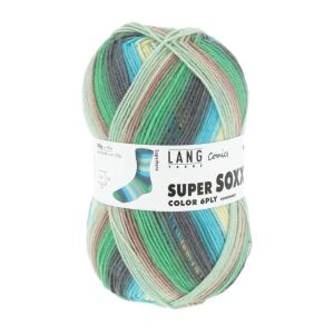 LANG YARNS SUPER SOXX COLOR 6-FACH/PLY -  LY.910 Wolle...