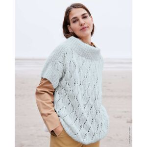 KURZARM-PULLOVER - Alpaca Air / Modell-19