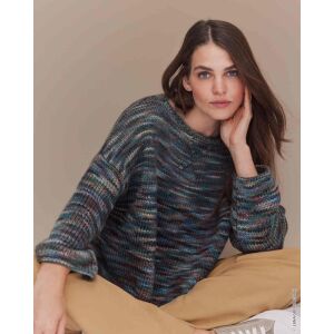 PULLOVER - Cool Merino Big Color / Modell-32