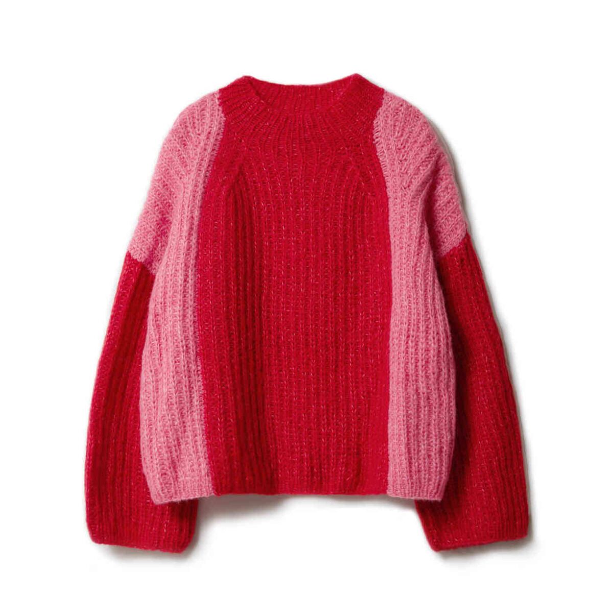 LANA GROSSA PULLOVER IM HALBPATENTMUSTER - Alpaca Air /...