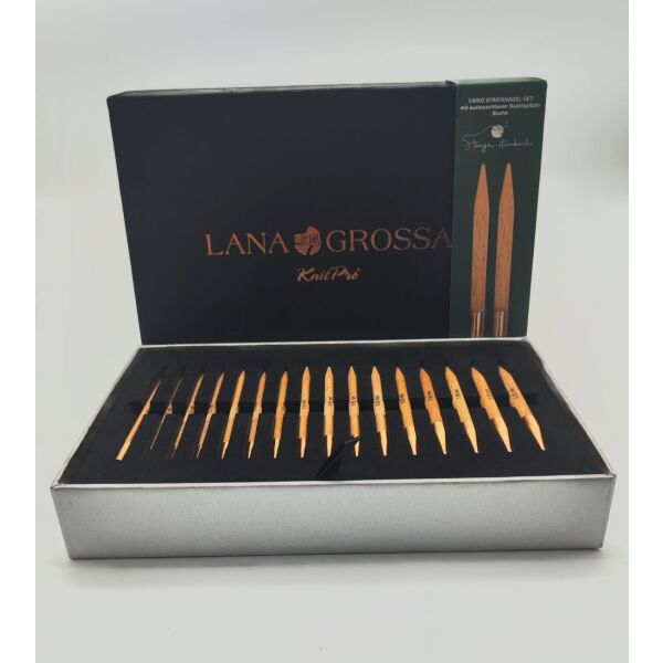 LANA GROSSA RUNDSTRICKNADEL- SET BUCHE LG.95079999 Handarbeitsnadeln