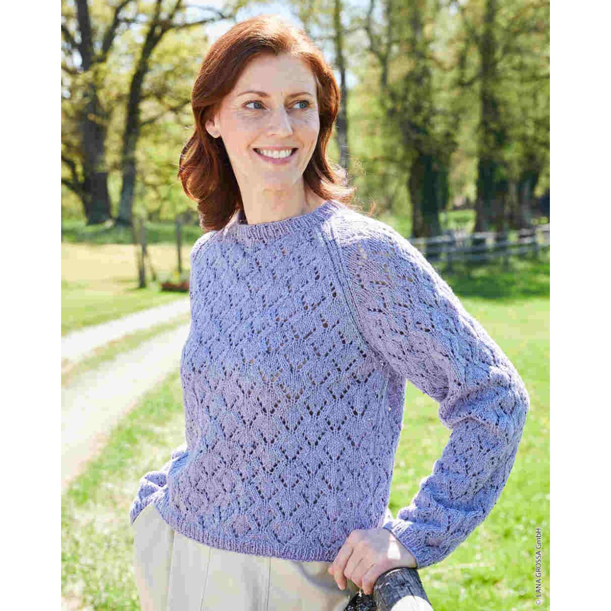 LANA GROSSA PULLOVER - Landlust Soft Tweed 180 / Modell-8...