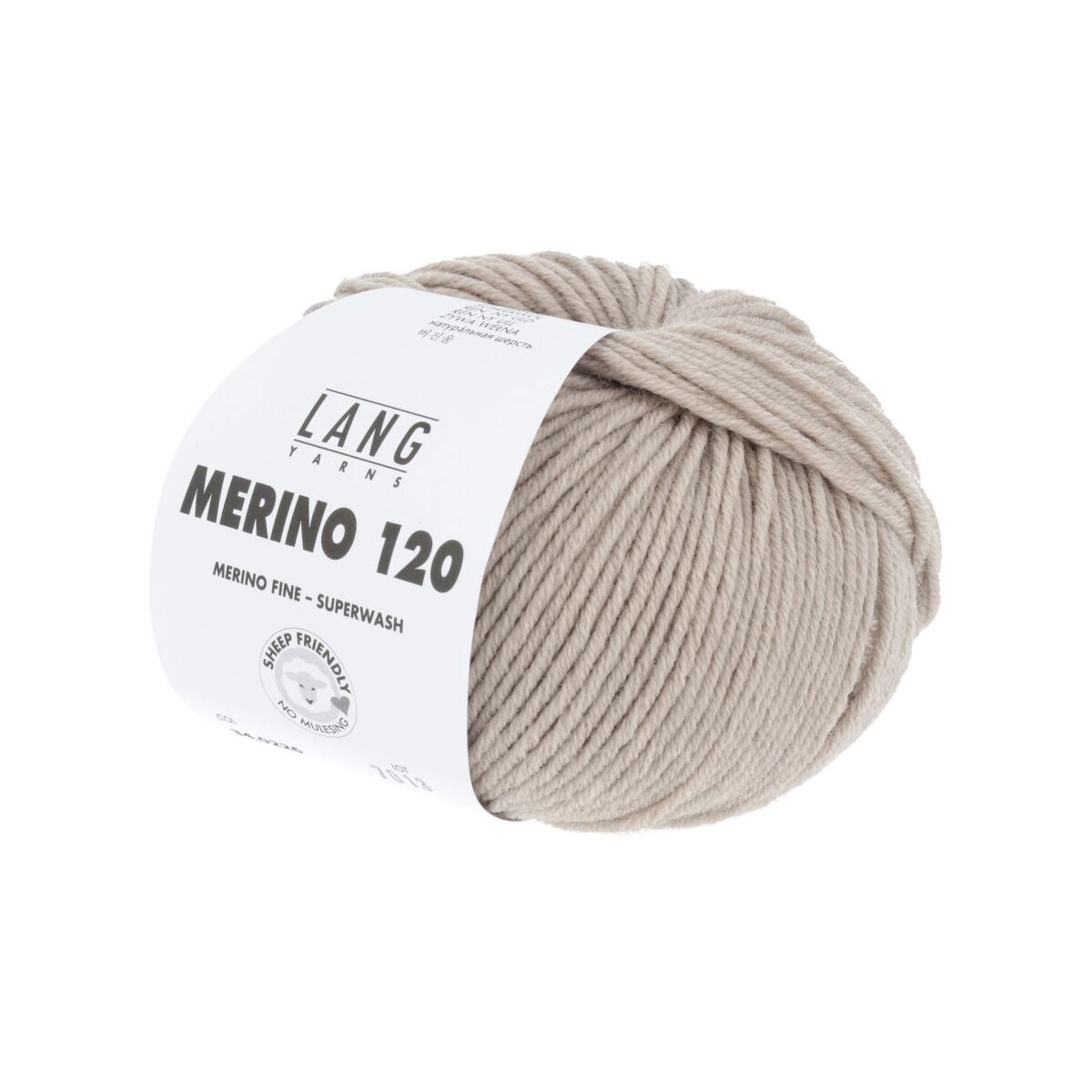 LANG YARNS MERINO 120 LY.34 Wolle und Garn Knäuel