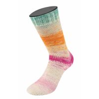 6209 - Fuchsia/Pink/Creme/Zitrusgelb/Türkis/Orange